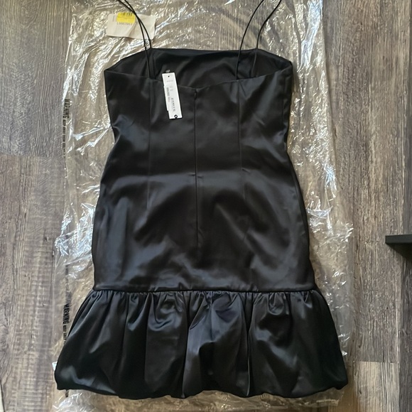 Aqua By Bloomingdale’s Bubble Hem Dress - Picture 3 of 6